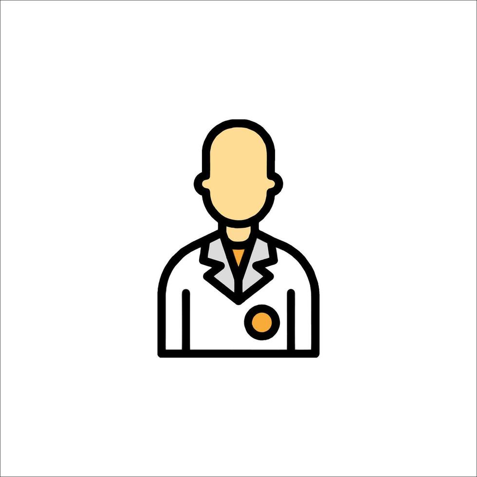 A man in a suit and tie icon vector