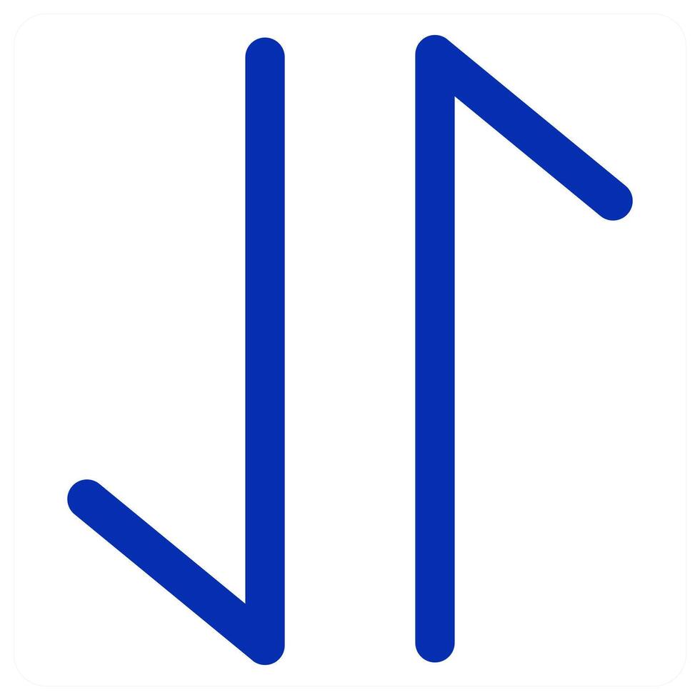 Up Down icon concept vector