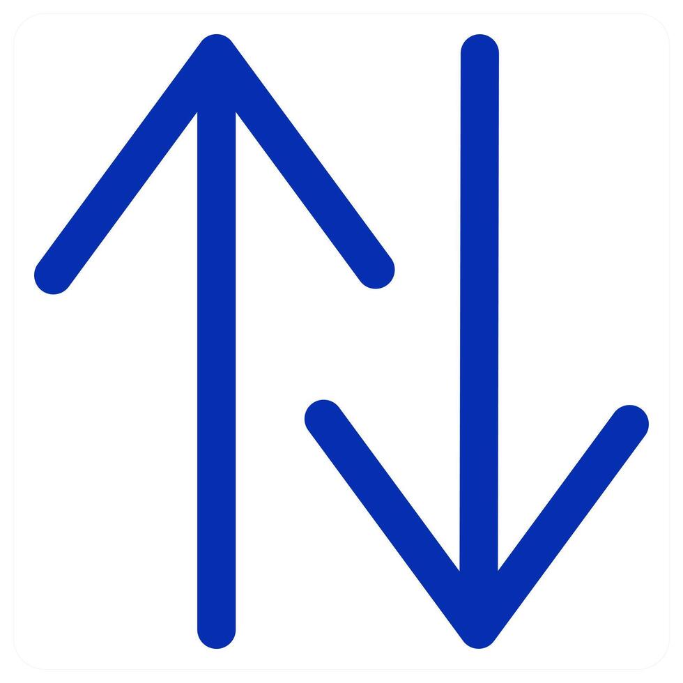 Up Down icons vector