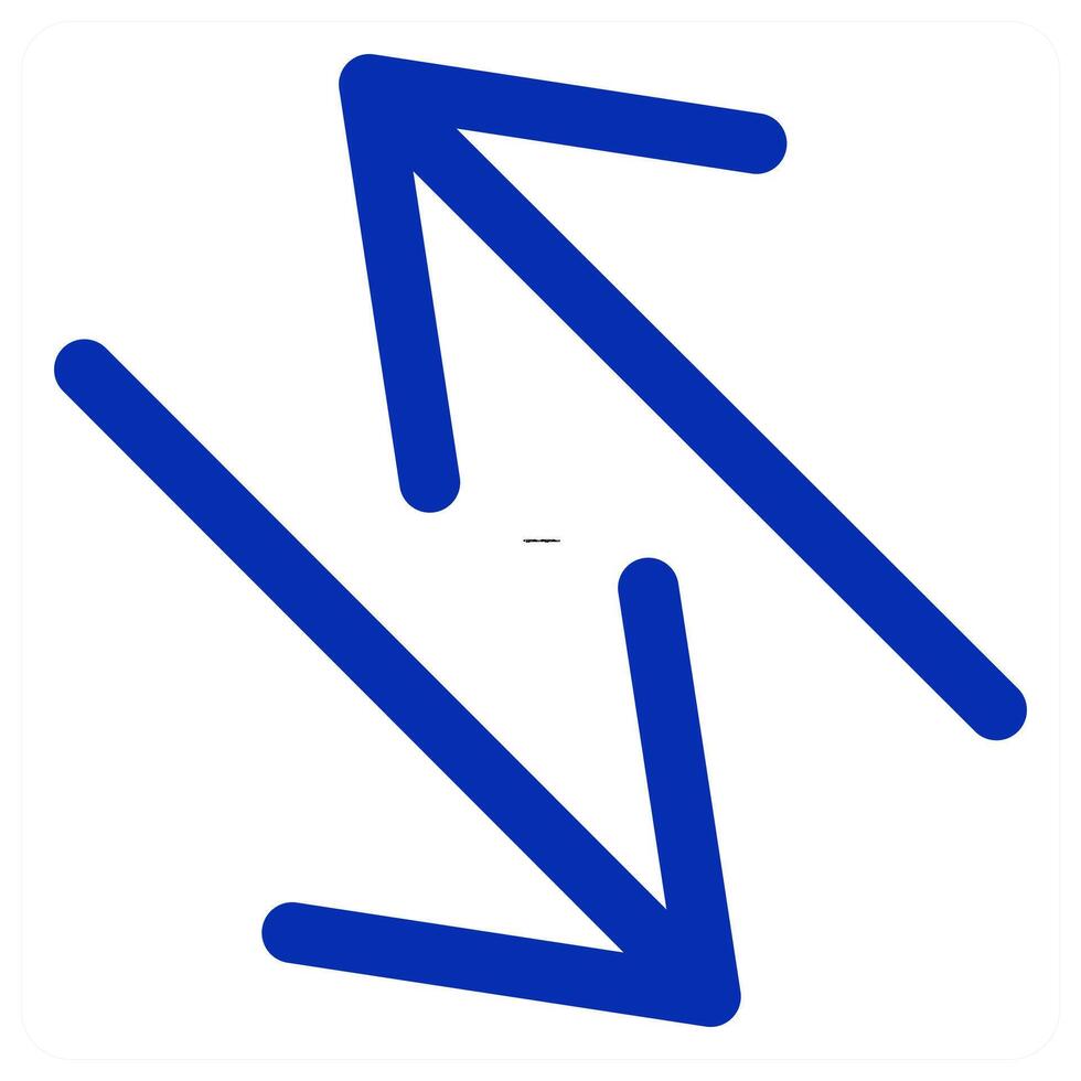 Opposite Arrow icon concept vector