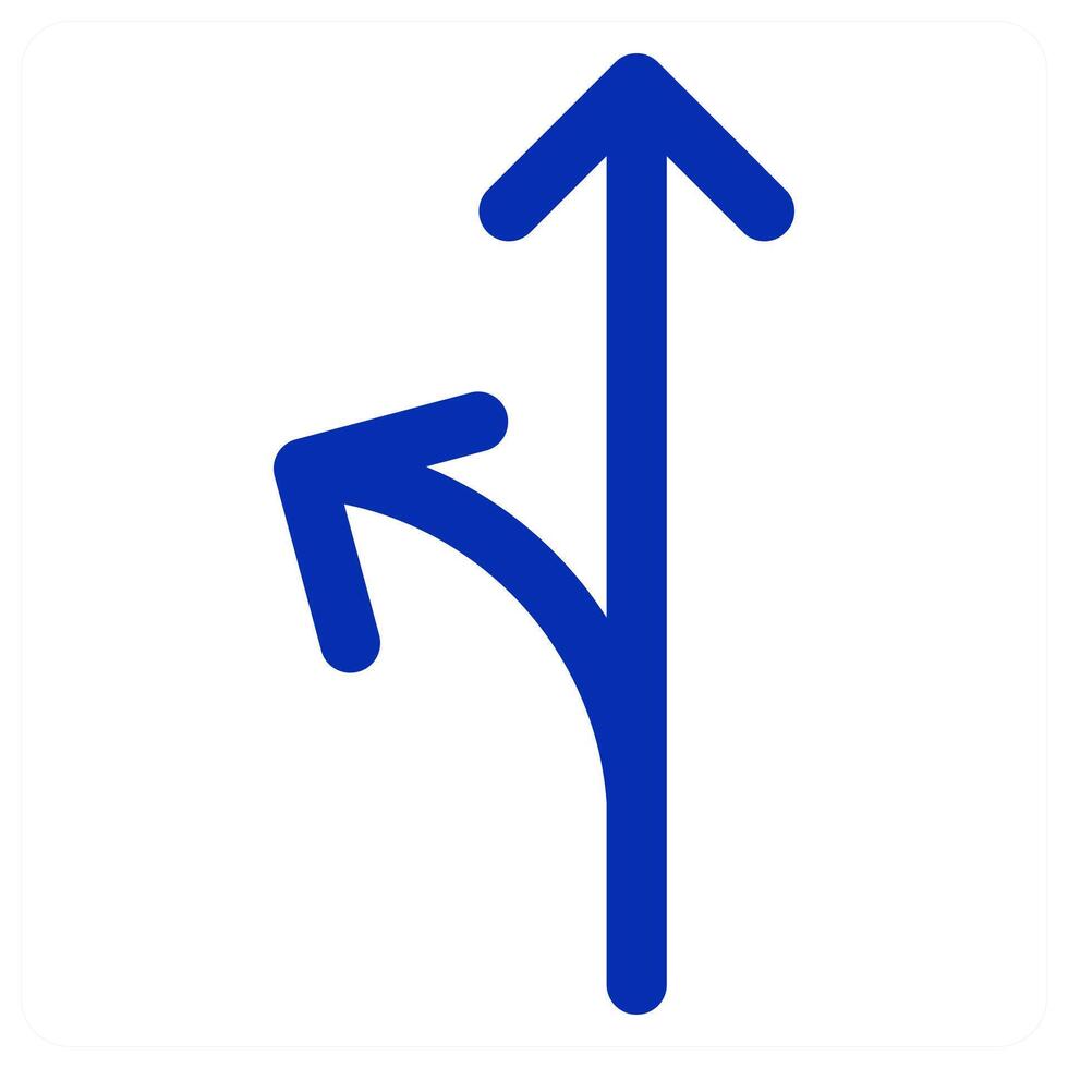 Ways icon concept vector