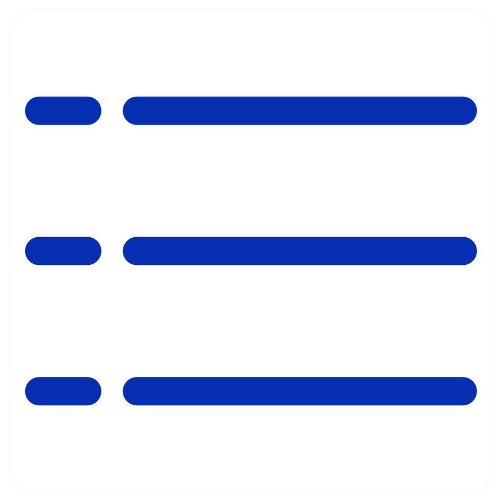Menu Bar icons vector