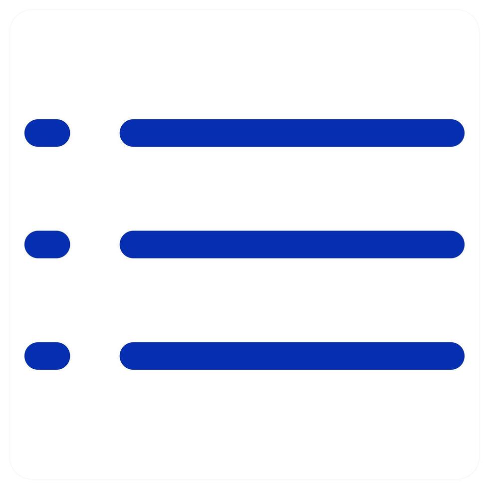 Menu Bar layout icon concept vector