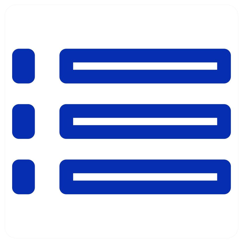 Menu Bar icons concept vector