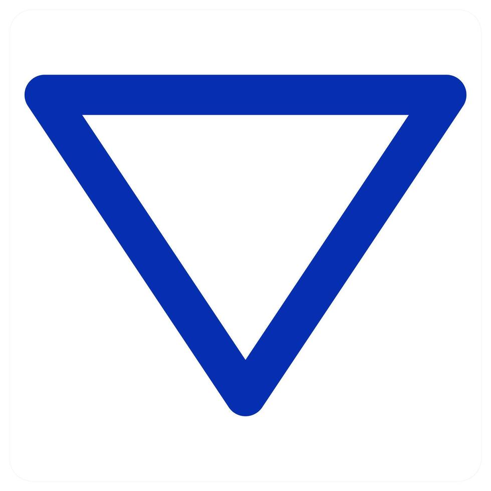 Down Direction icon concept vector