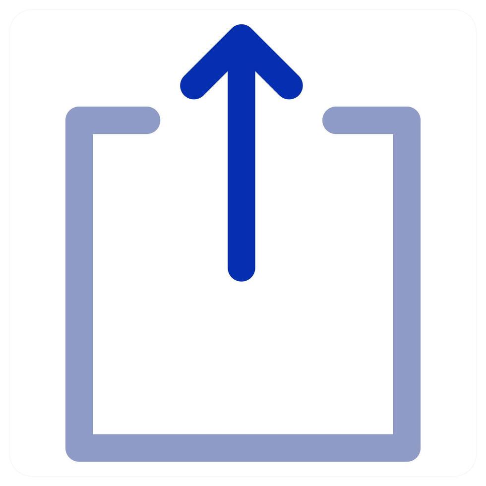Upload arrow icon concept vector