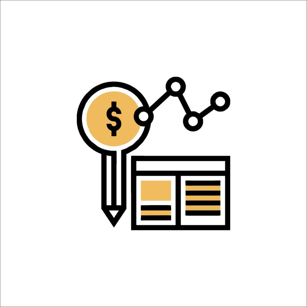 Search engine optimization icon vector
