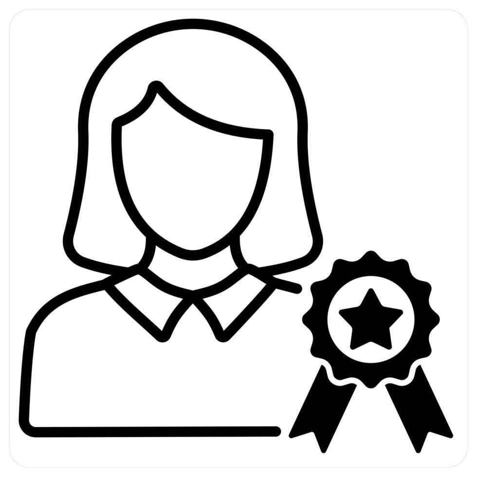 Party Hat icon concept in black duo line color vector