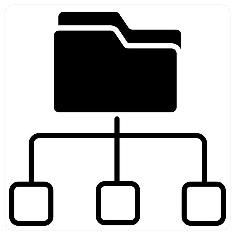 Distribution Files icon concept vector