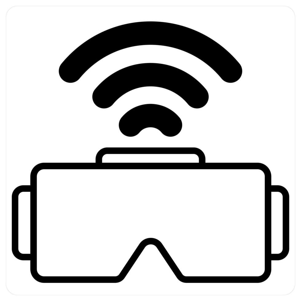 Vr Glasses icon concept vector