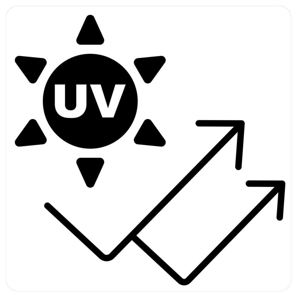 UV icon concept vector