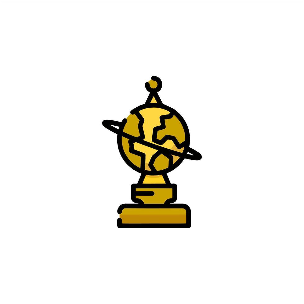 The globe icon illustration vector