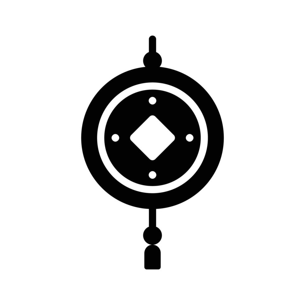 Amulet icon design in trendy style ready to use . ,. vector