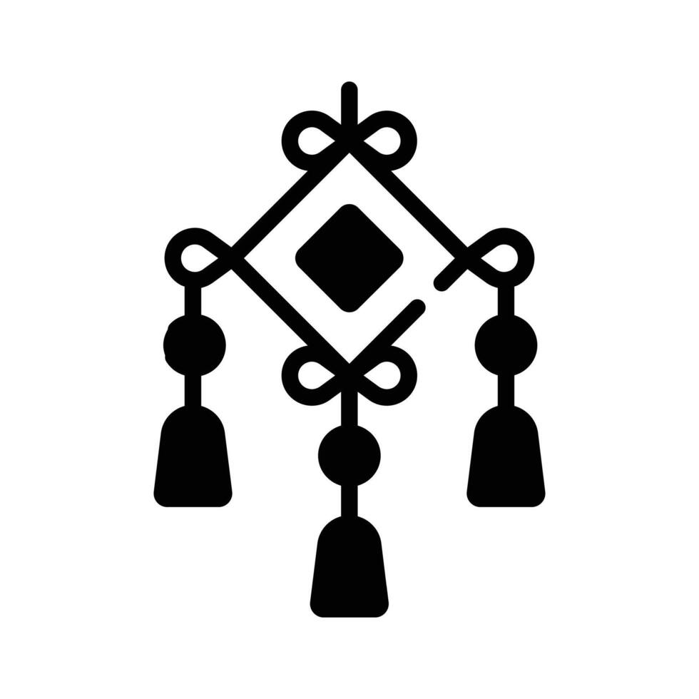 Have a look at this amazing icon of chinese knot in modern style. ,. vector