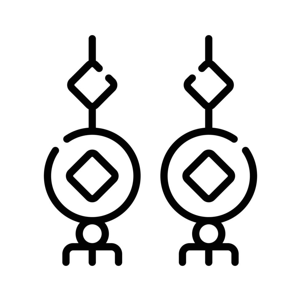 Amulet icon design in trendy style ready to use .,. ' vector