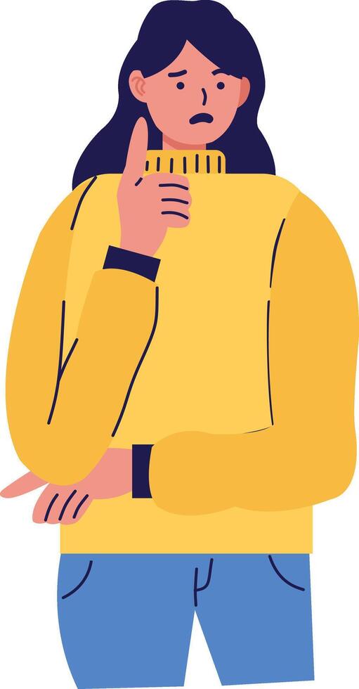 People Confused with Simple Design vector