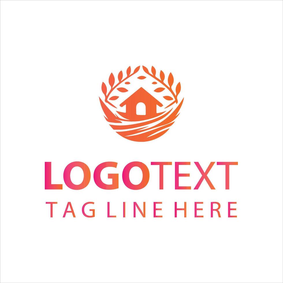 Nest Vibes Nest logo vector