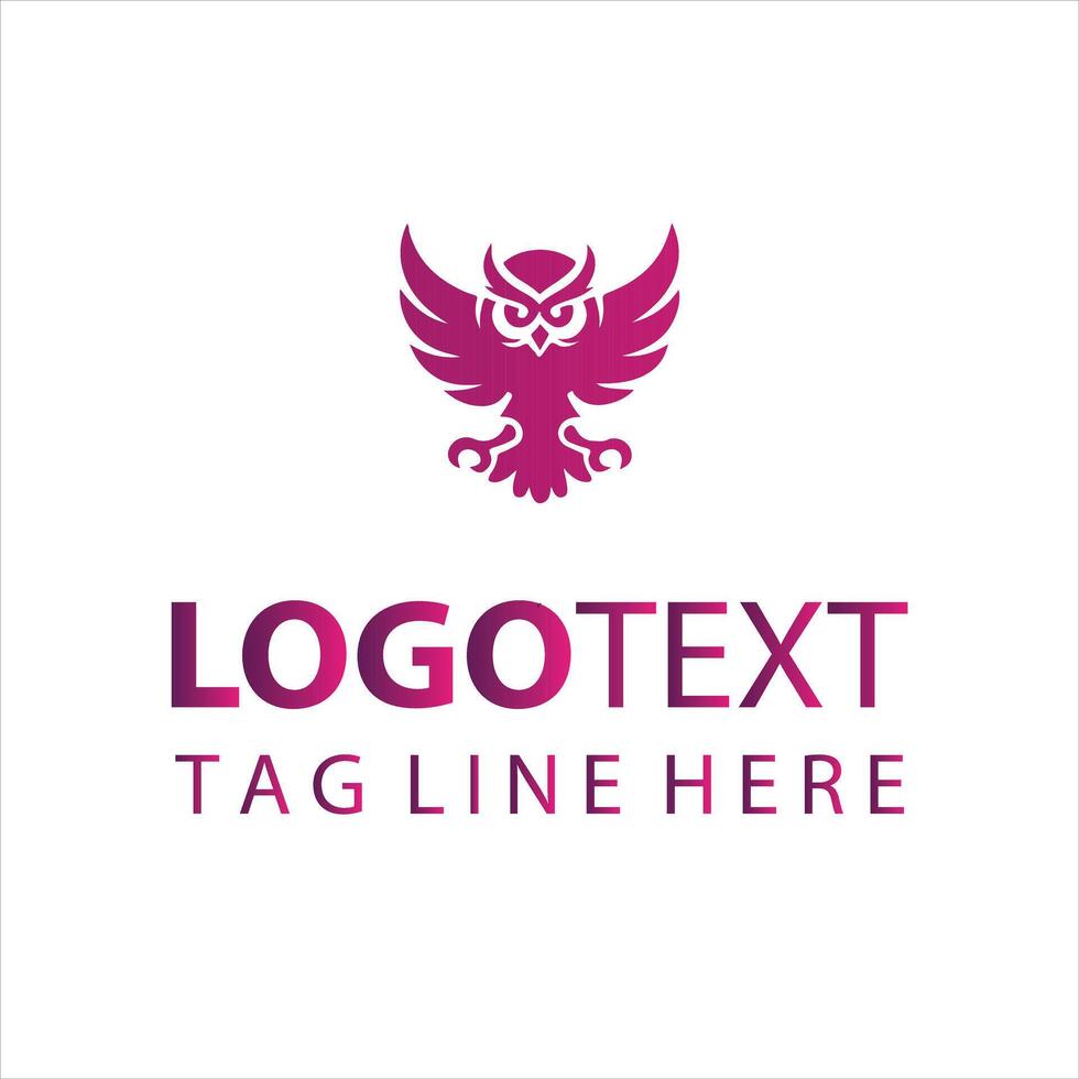 Shield of the Owl Guardians logo vector