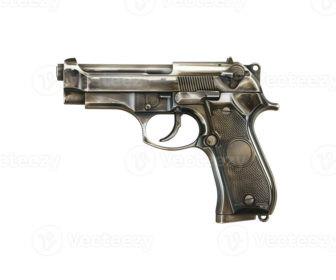 Firearm Representation in Profile png
