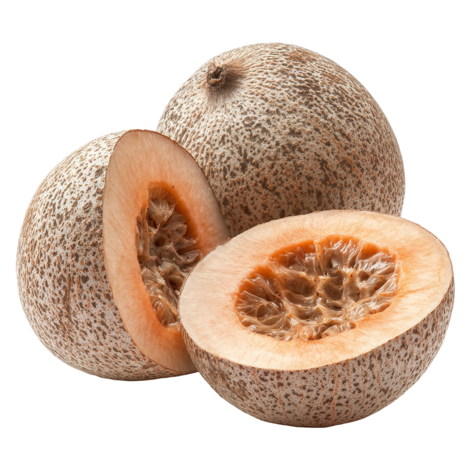 Half a santol fruit shows sweet flesh and seeds, isolated on transparent, showcasing its texture and shape, Santol isolated on transparent background png