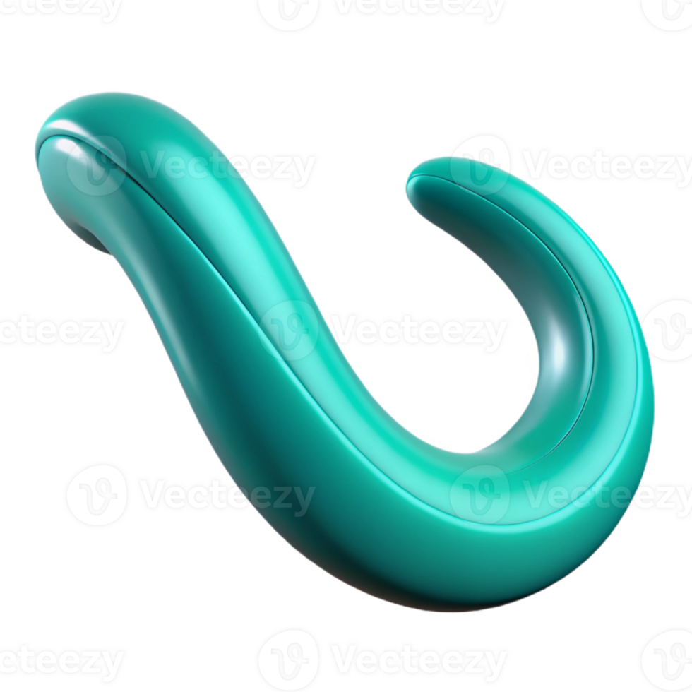 Teal Isometric Abstract Swirl Background png