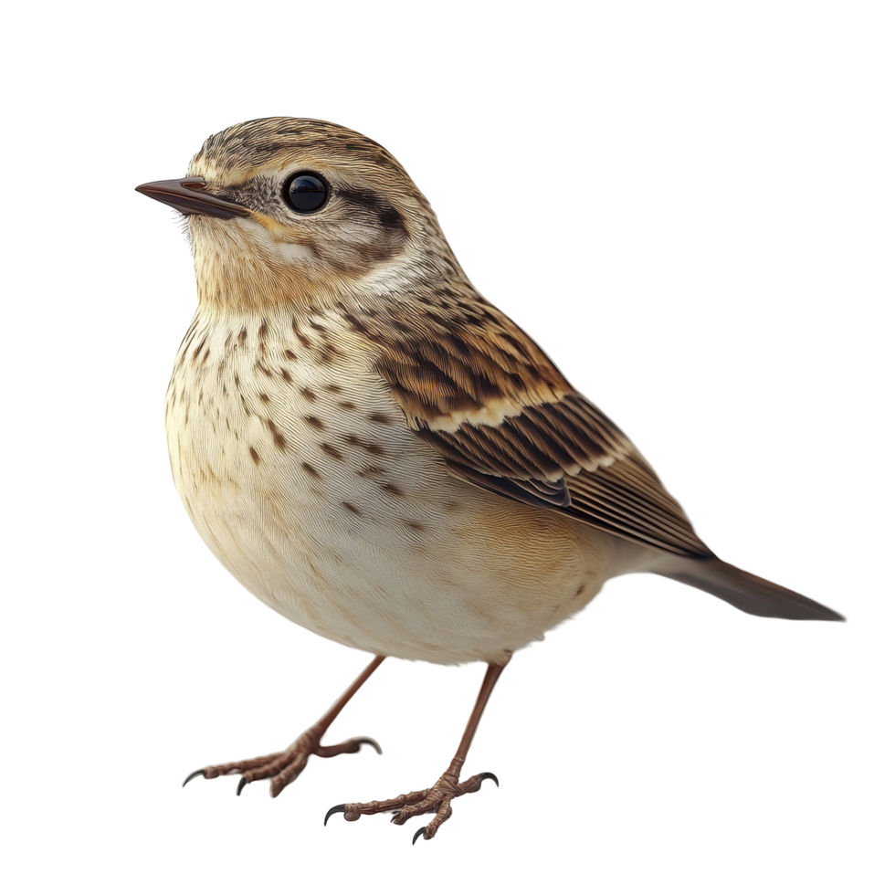 Songbird perched on a branch showcasing fine plumage and characteristic features in natural habitat during daylight hours isolated on transparent background. png
