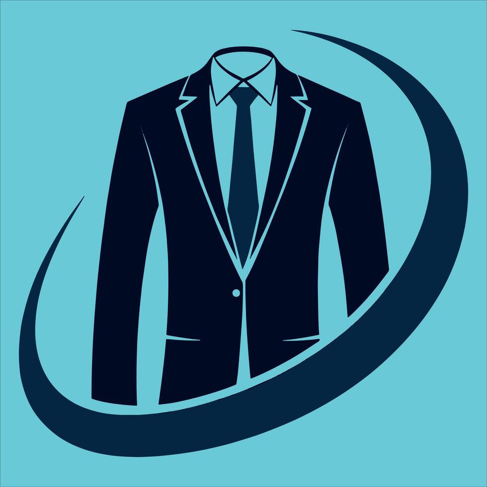 Man Blazer Art, Icons vector