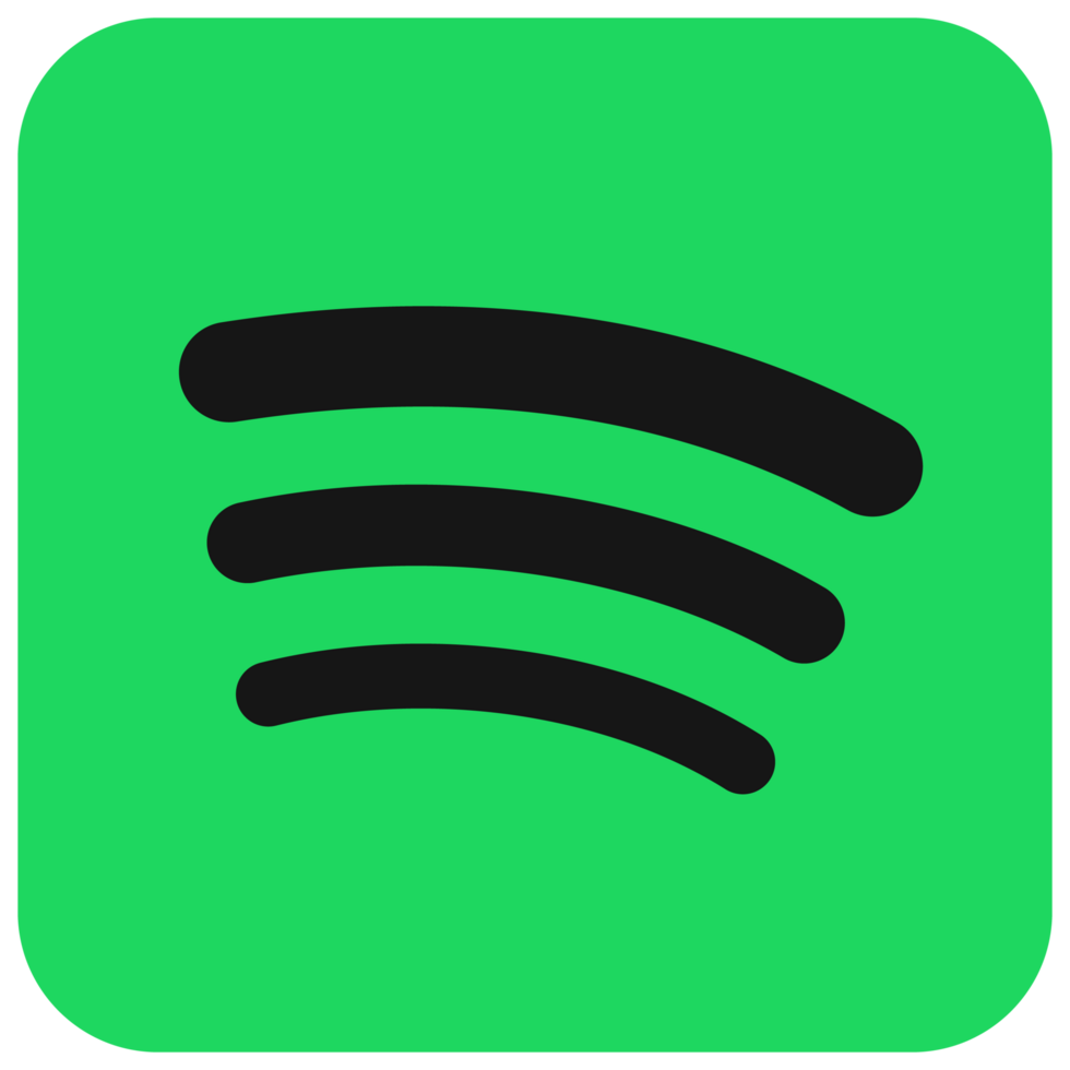 rectangle spotify icon logo symbol png