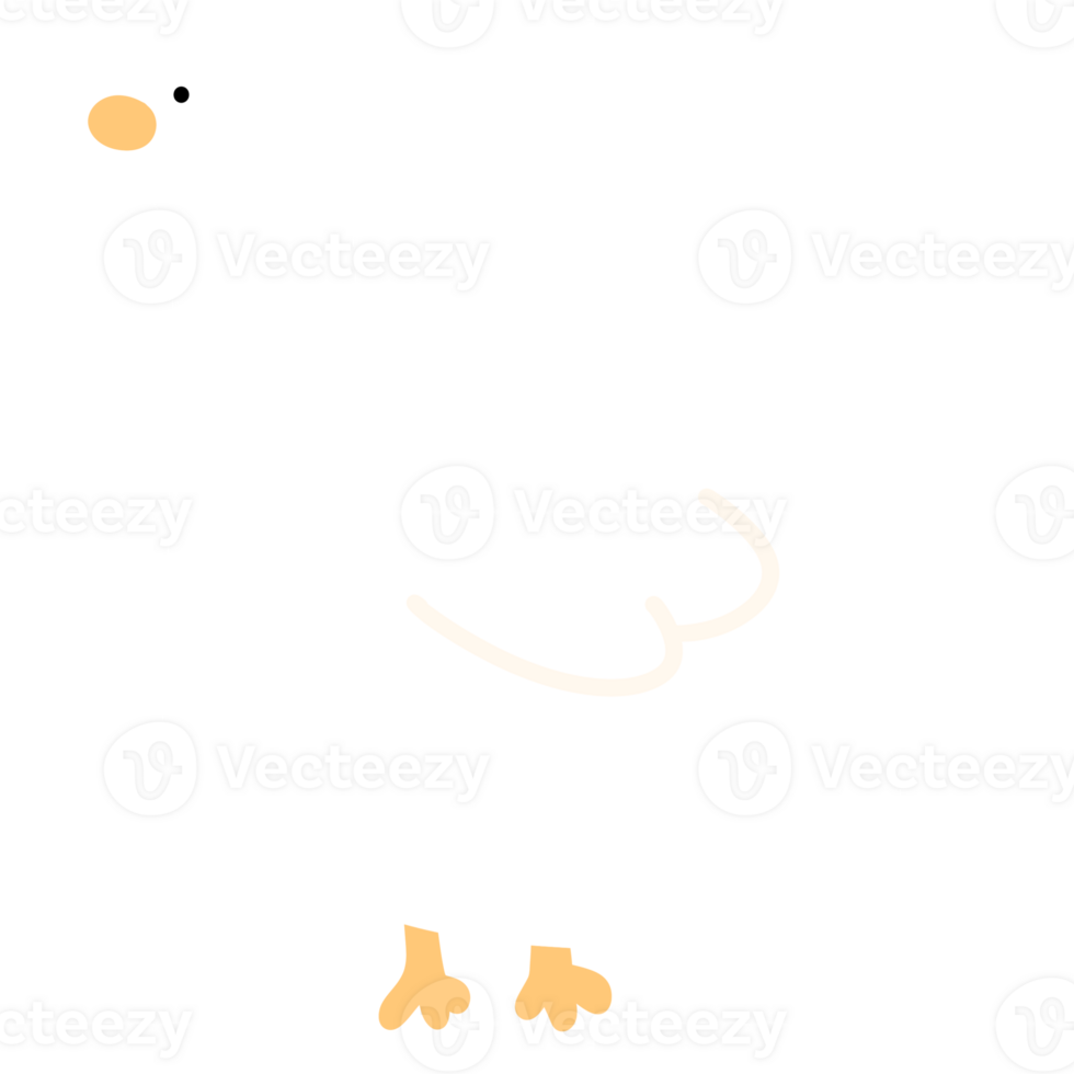 Cute Duck Cartoon illustration Kawaii Duck Cute Duck Cartoon Adorable Duck png