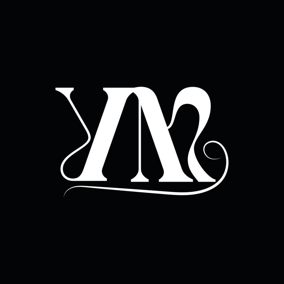 initial letter YM vector