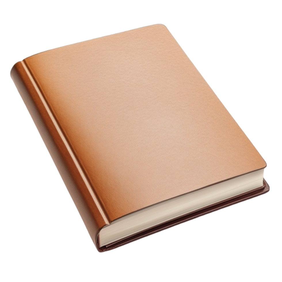 Charming Vintage Book on Transparent Background png