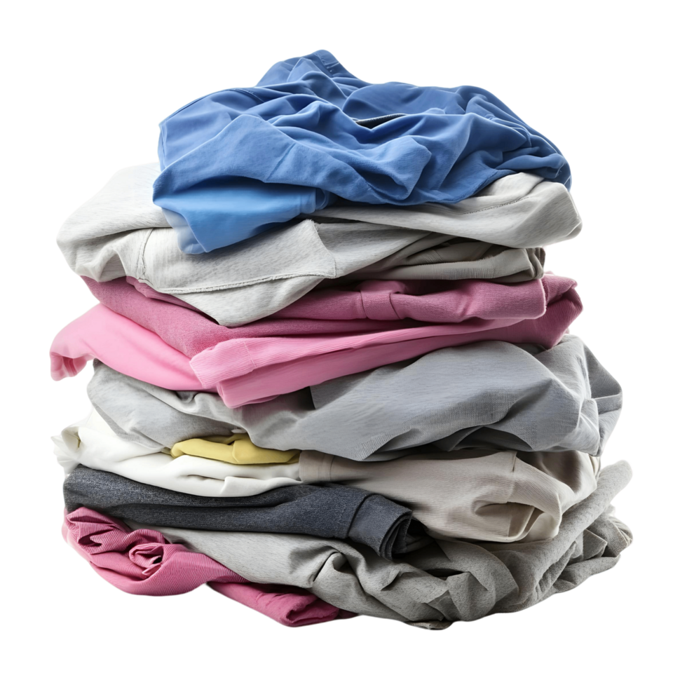 Clothes stacked on top of each other png
