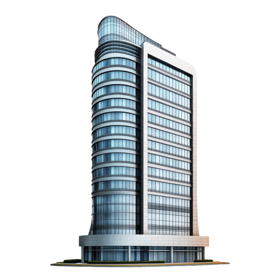 3d rendering of a tall building png