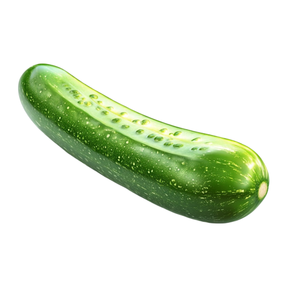 cucumber is shown on a transparent background png