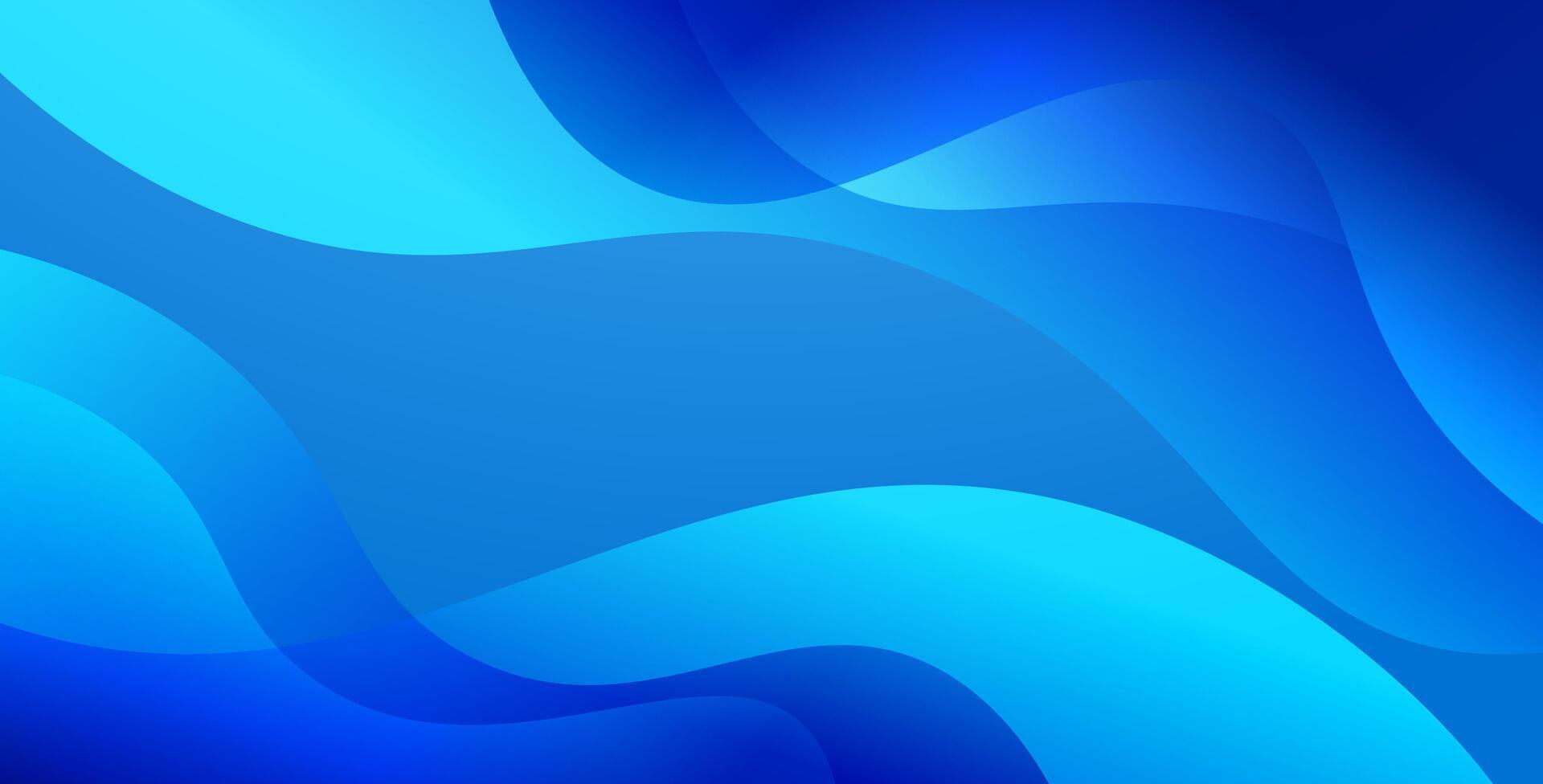 abstract blue liquid gradient color with simple shape cool trendy design banner background.. vector