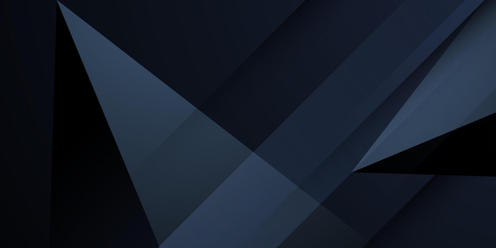Abstract dark triangle overlap background. 3D concept elegant pattern with shadow. vector