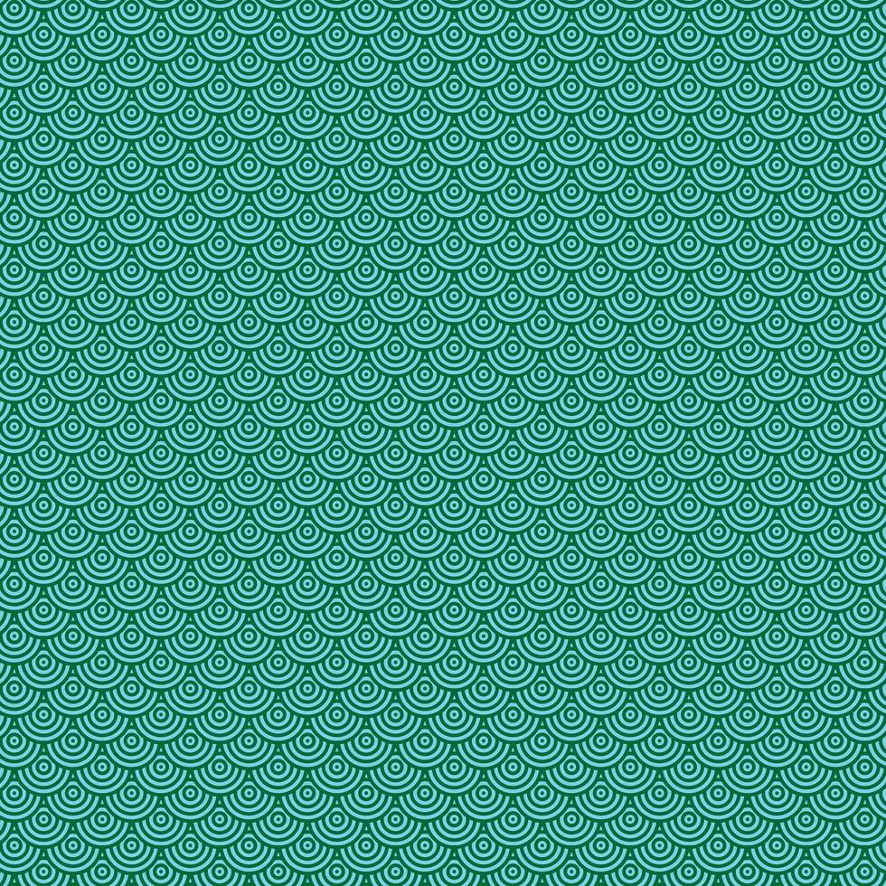 Modern Overlapping Circle Pattern. Abstract Geometric Design with Seamless Circular Shapes vector