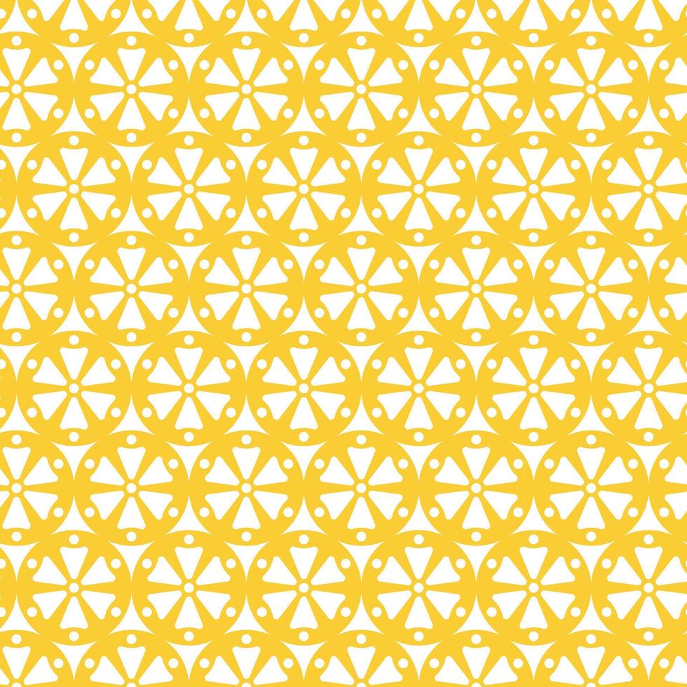 Golden Color Circular Background Stylish Abstract Geometric Pattern vector