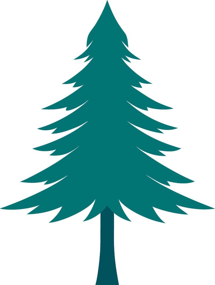 pine tree icon vector