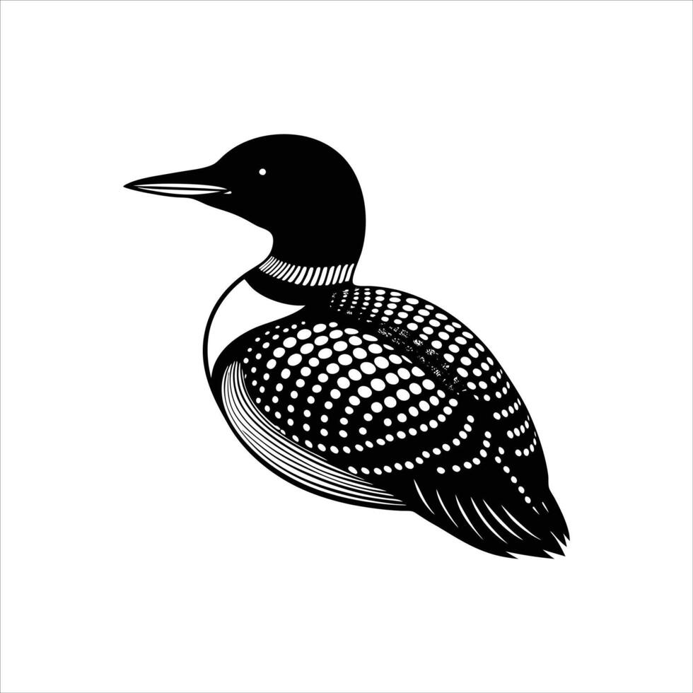 Pacific Loon Vectors