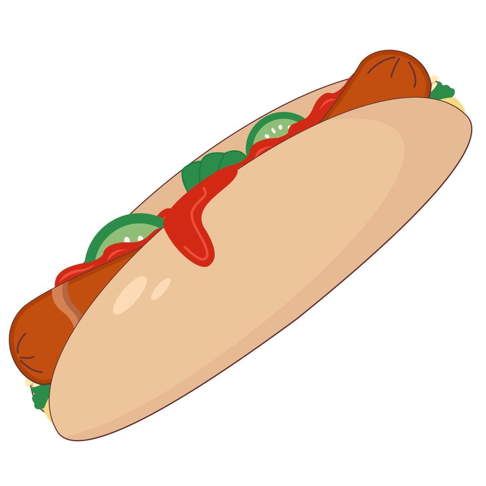 Creative Hotdog Designs for Your Next Project vector