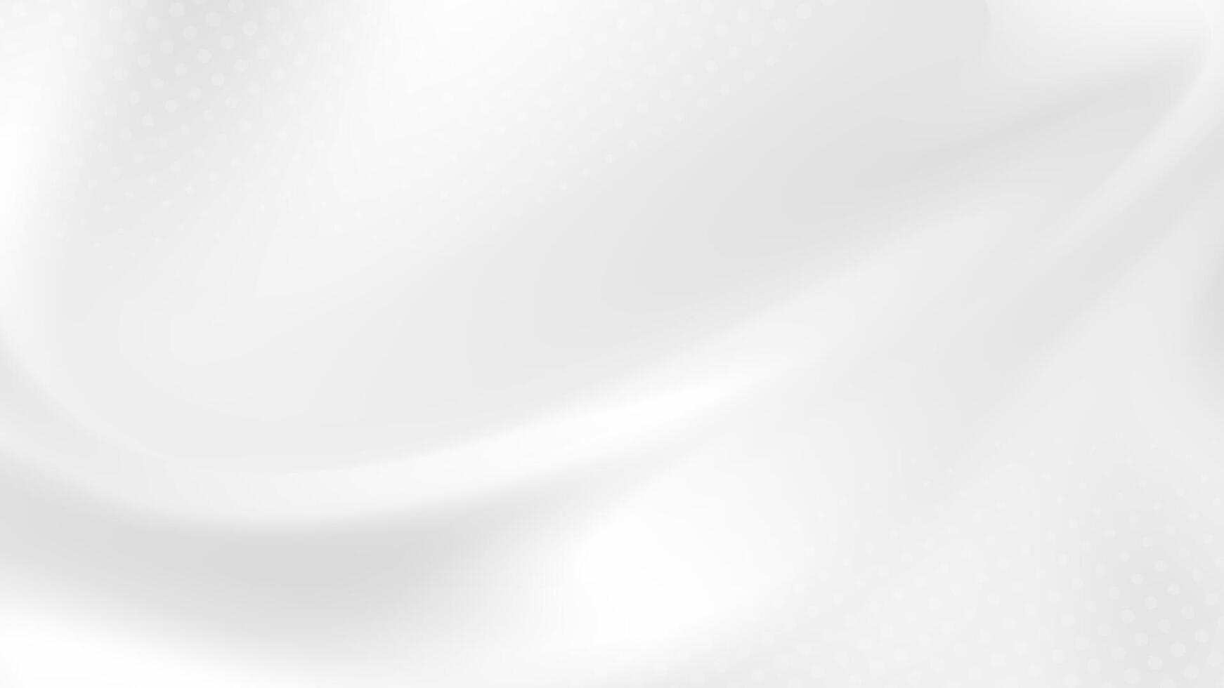 Abstract background with a smooth flowing white texture vector