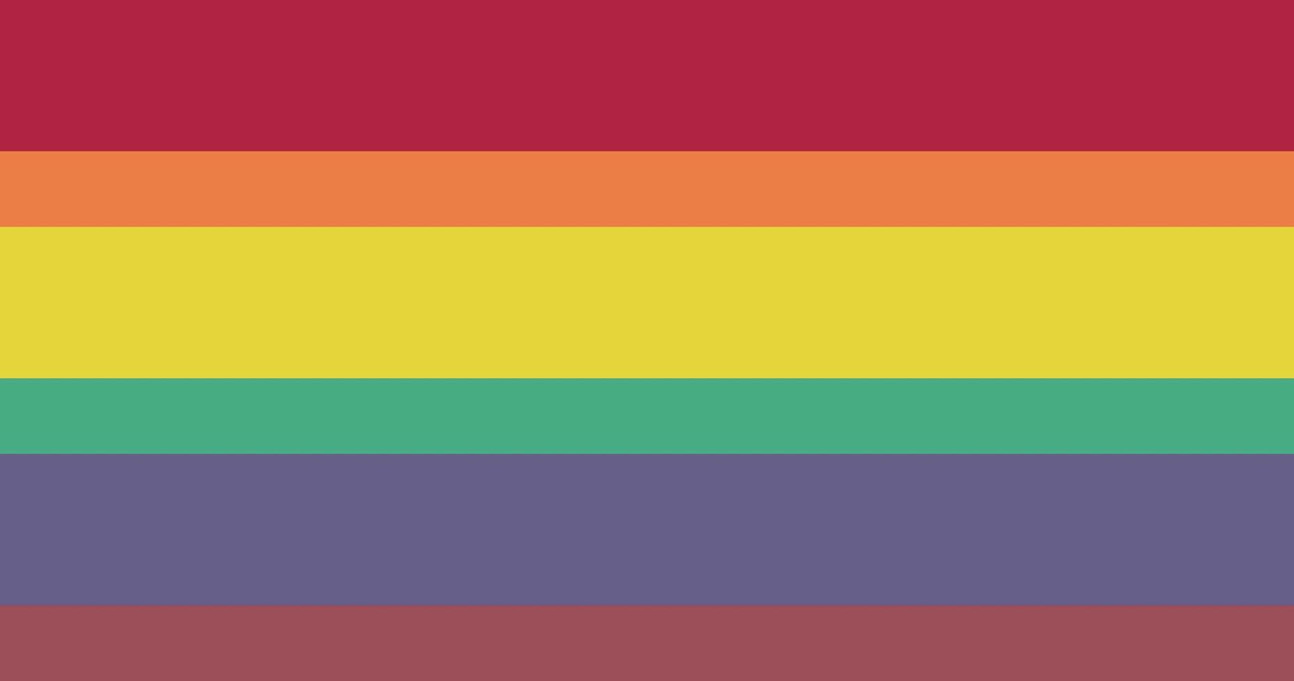 Saryan Rainbow Flag LGBTQ High Quality Illustration vector