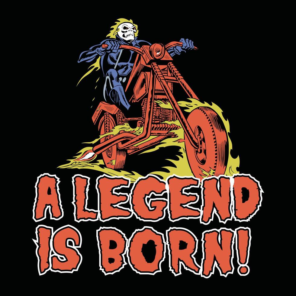 Ghost Rider A Legend Is Born vector