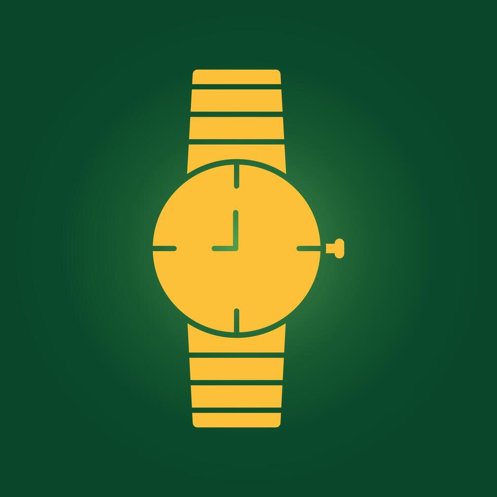 Wrist Watch trendy charming abstract illustration colorful useful design vector