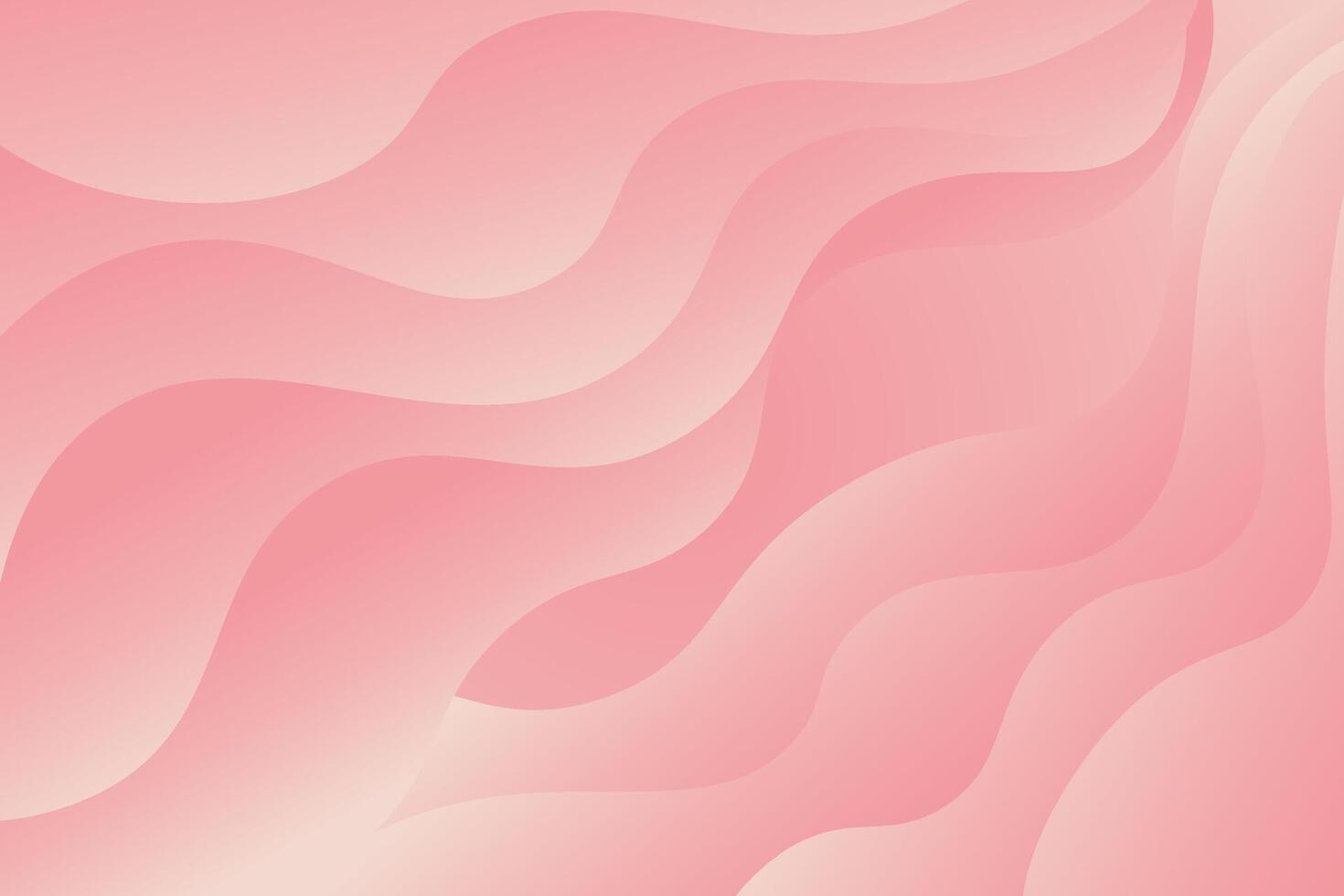 Simple abstract wave background design in pink color. Elegant style and luxury background. Simple soft pink color design. vector