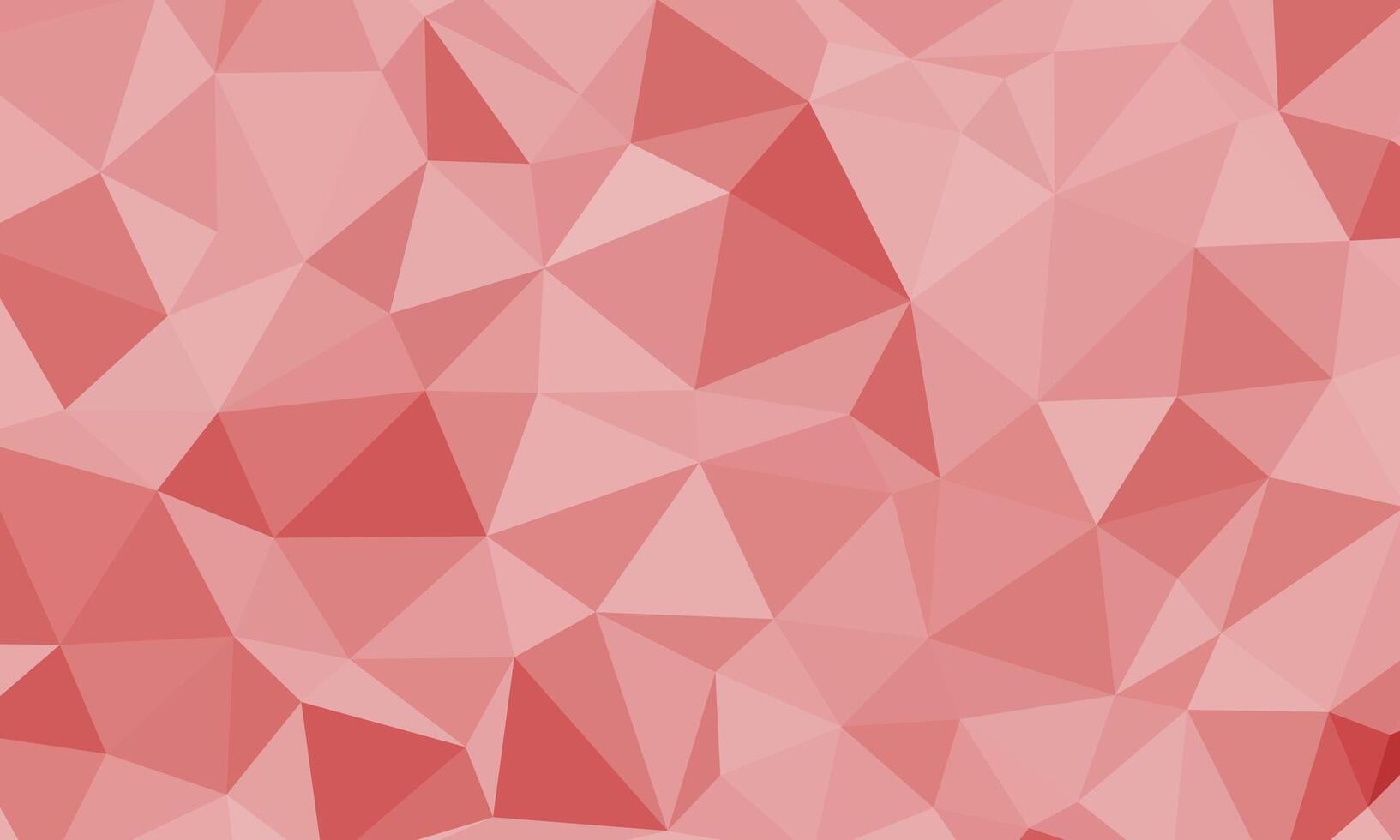 Geometric texture background. Red cherry polygon random pattern vector
