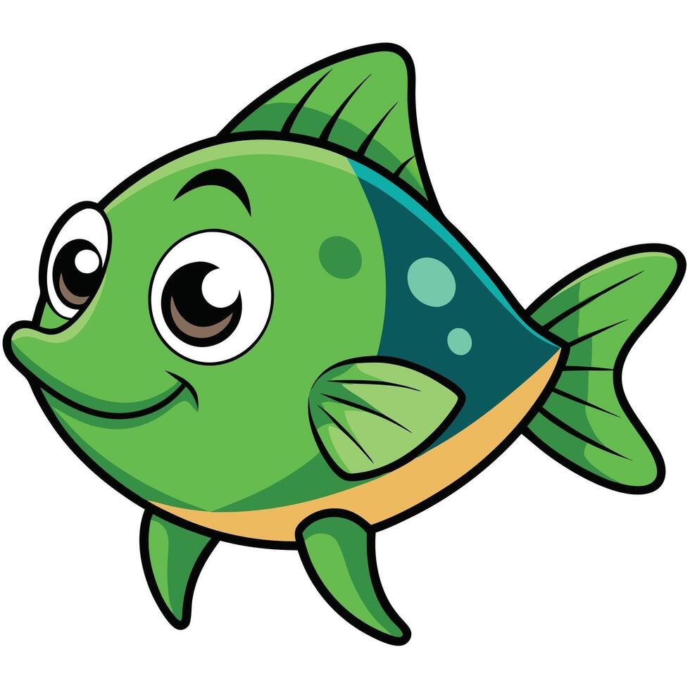 Vibrant Sunfish Art for Commercial Use vector