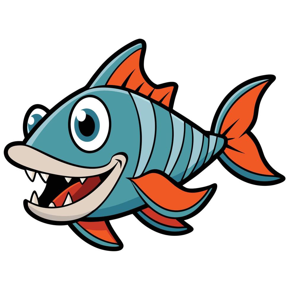 Tigerfish Art Illustration vector