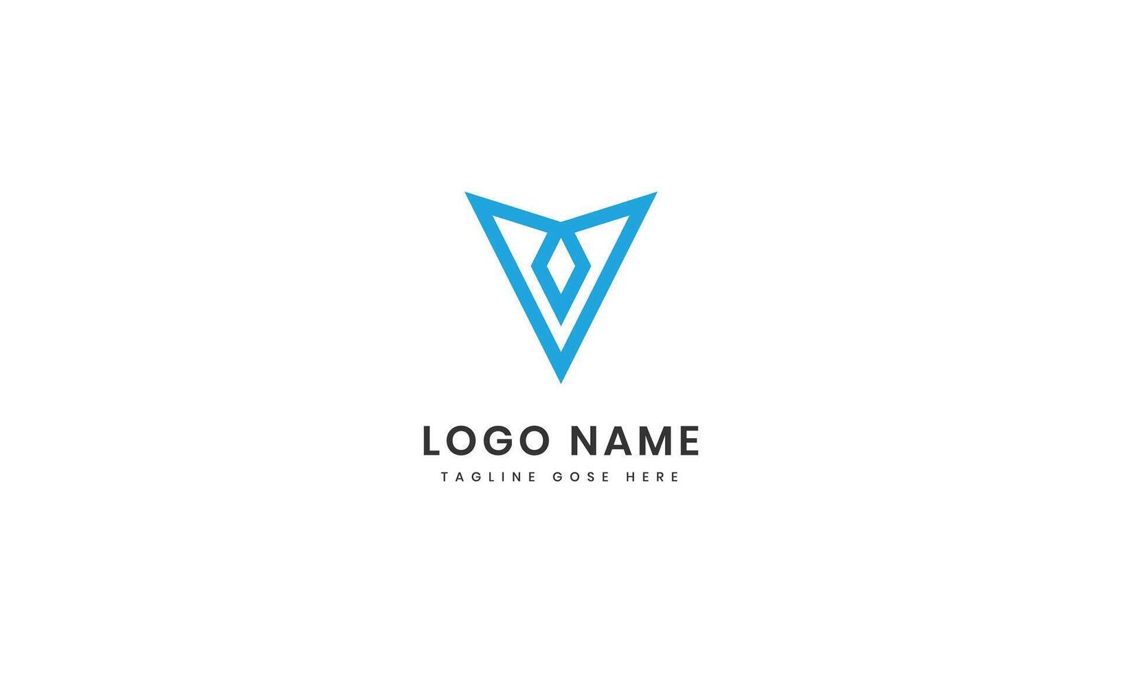 Initial v colorful logo vector
